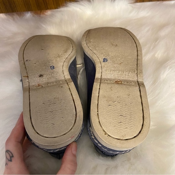 Sperry men’s blue boat shoes in size 7 - Picture 9 of 9